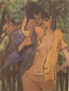 Otto Mueller Lovers (mk09) USA oil painting artist
